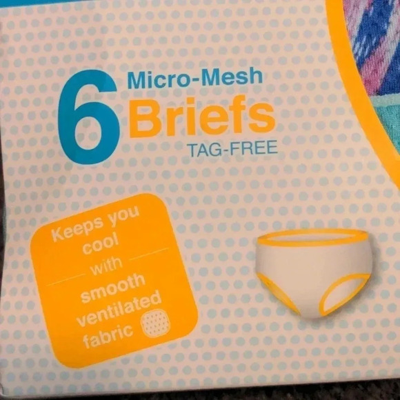 Fruit of the Loom 5-Pack Signature Breathable Briefs Girls - Picture 2 of 6
